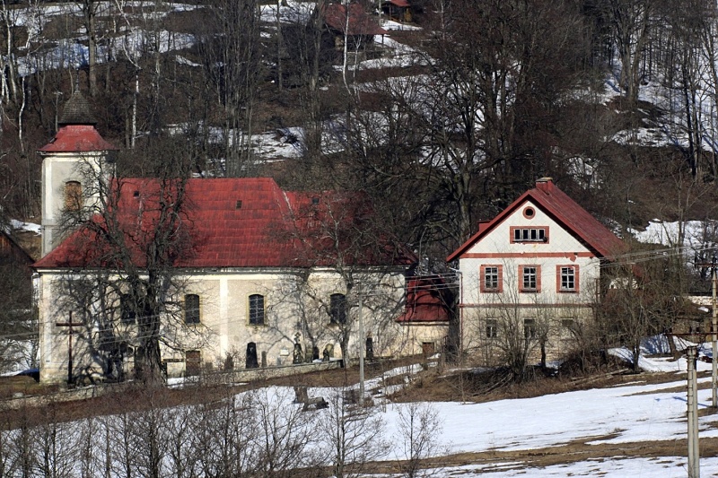 _Barokní kostel svaté Kateřiny v Kačerově.